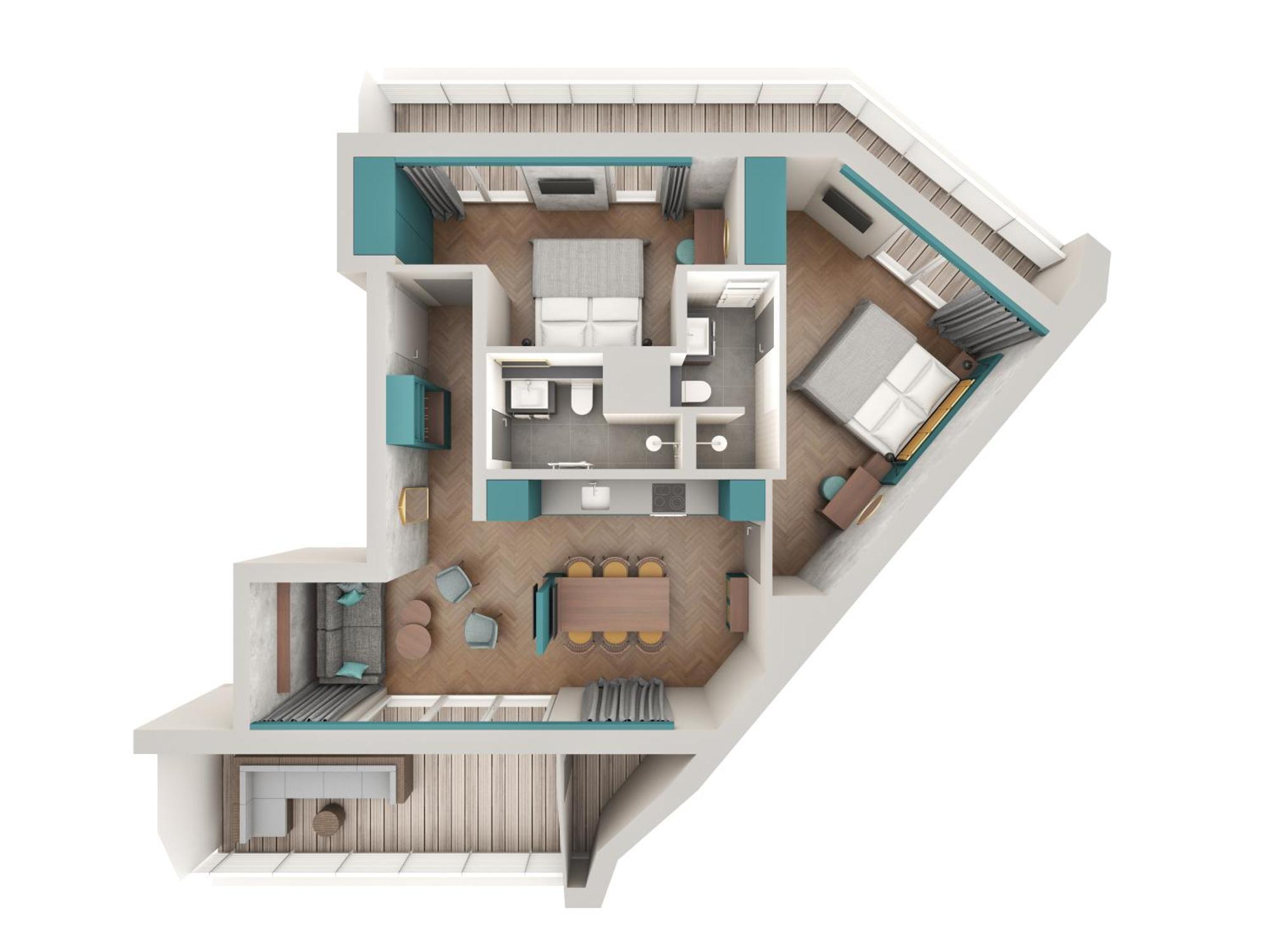 Downtown Apartments Mitte-Wedding Berlin Phòng bức ảnh