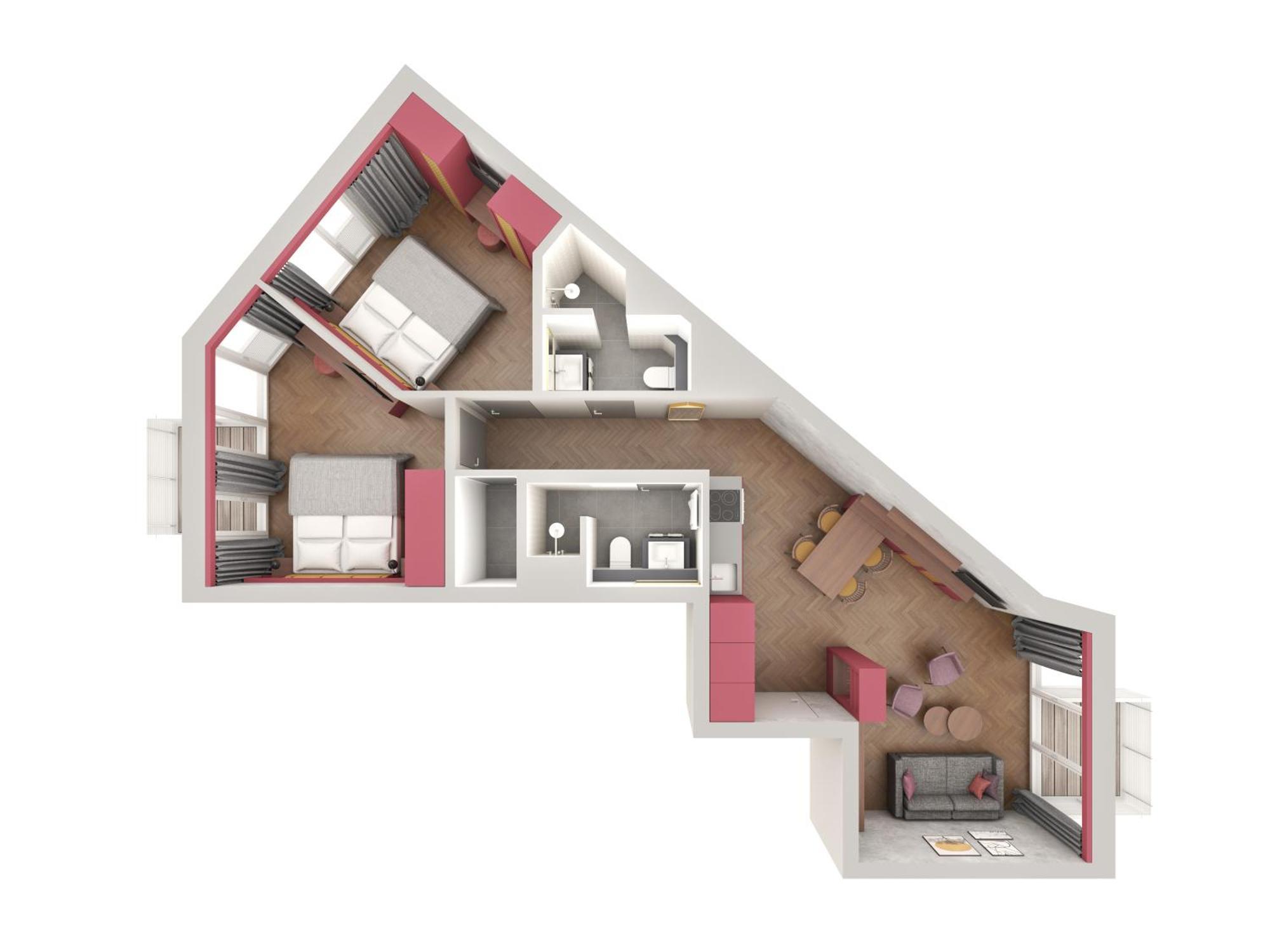 Downtown Apartments Mitte-Wedding Berlin Phòng bức ảnh